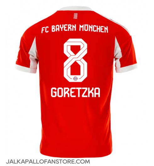 Bayern Munich Leon Goretzka #8 Kotipaita 2025-26 Lyhythihainen Bayern Munich Leon Goretzka #8 Kotipaita 2025-26 Lyhythihainen